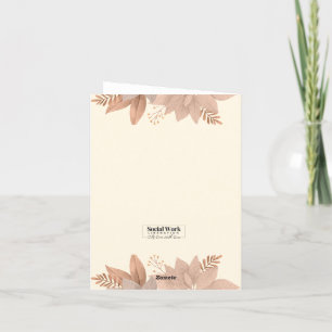 Social Worker Thank You Cards