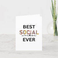 Social Worker Thank You Cards