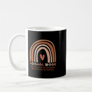 Social Workers Appreciation Week Rainbow Social Wo Coffee Mug