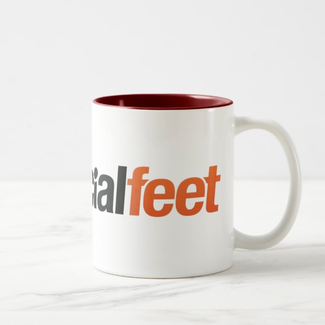 SocialFeet Ringer Mug (Right)
