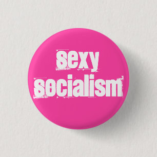 Socialism 3 Cm Round Badge