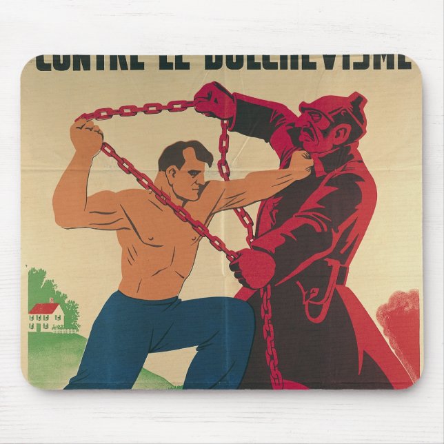 Socialism Against Bolshevism for a Free Mouse Pad (Front)