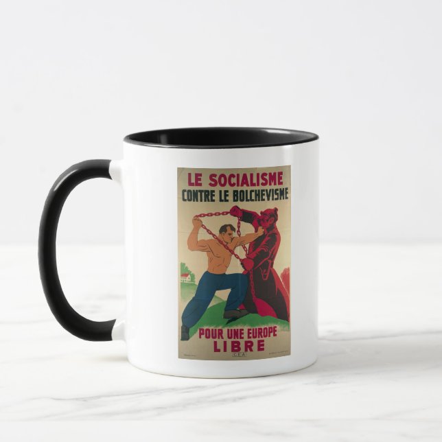 Socialism Against Bolshevism for a Free Mug (Left)