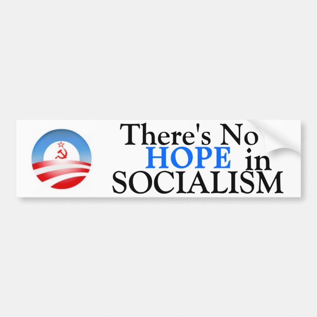 Socialism Bumper Sticker (Front)