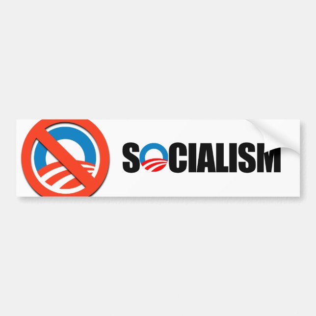 Socialism Bumper Sticker (Front)