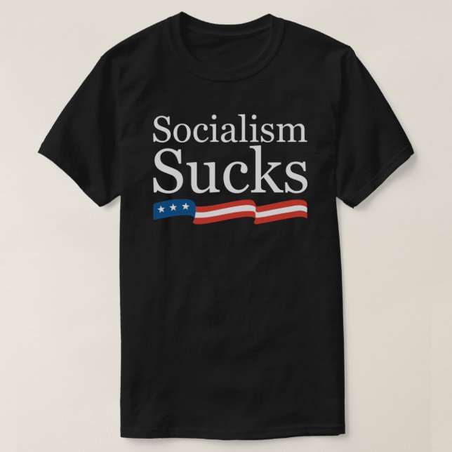 Socialism Sucks Essential T-Shirt (Design Front)