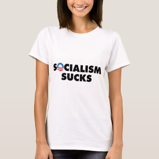Socialism Sucks T-Shirt (Front)
