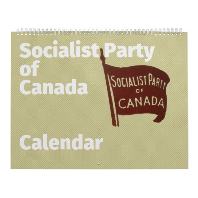 Socialist Party of Canada Calendar (Cover)