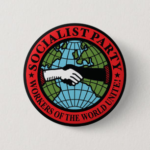 Socialist Party USA 6 Cm Round Badge