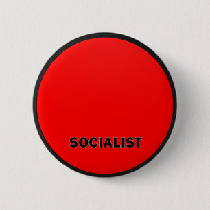 Socialist Roundel quality Flag 6 Cm Round Badge