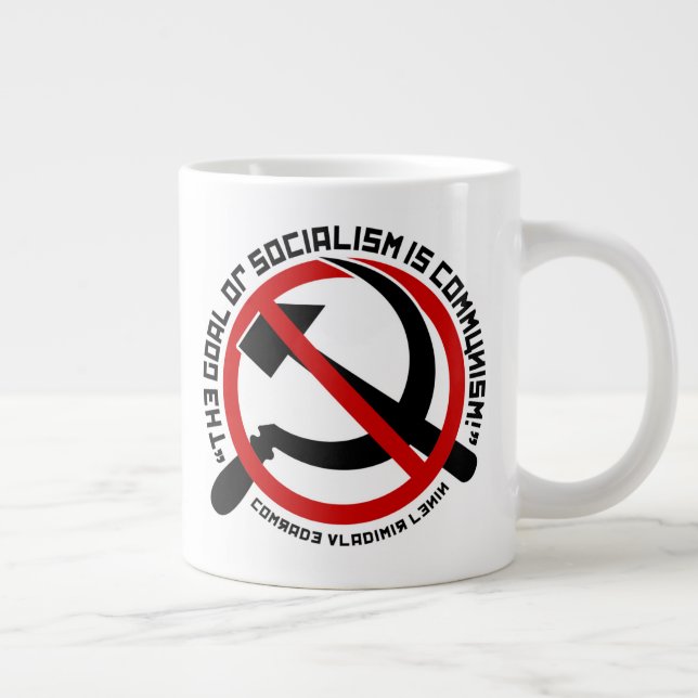 "SOCIALIST TRUTH" Jumbo Mug (Right)