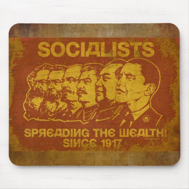 Socialists Propaganda Mousepad (Front)