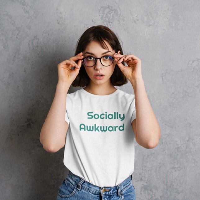 Socially Awkward Introvert T-Shirt (Creator Uploaded)