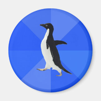Socially-Awkward-Penguin-Meme Magnet
