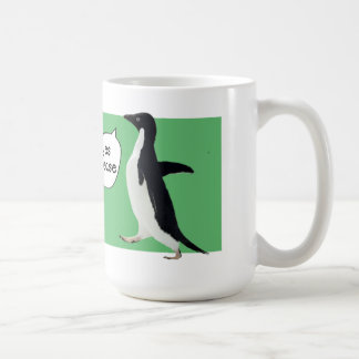 Socially Awkward Penguin mug
