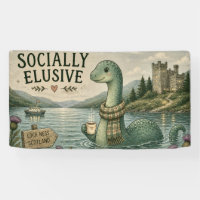 Socially Elusive Nessie Cosy Cryptid Loch Ness