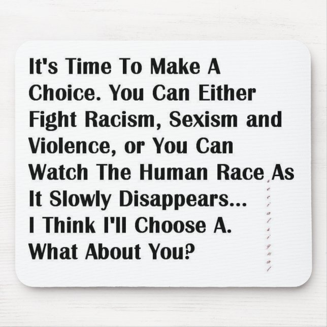 socialsignals "jointhefight" mousepad (Front)