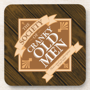 Society of Cranky Old Men Coaster