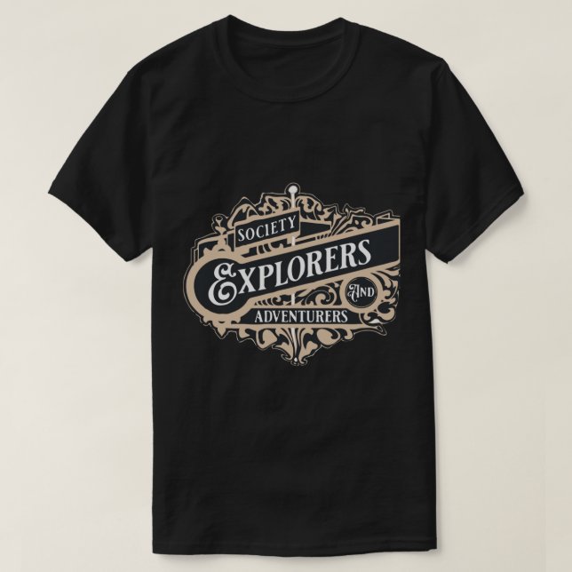 society of explorers and adventurers               T-Shirt (Design Front)