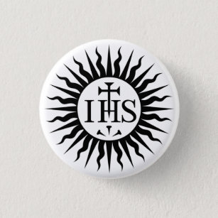 Society of Jesus (Jesuits) Logo 3 Cm Round Badge
