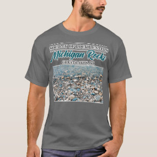Society Of Rock Hunters Michigan Rocks T-Shirt