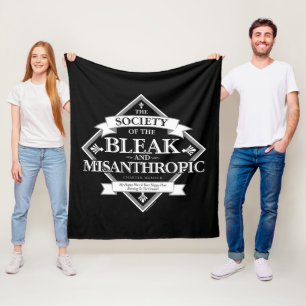Society of The Bleak & Misanthropic Fleece Blanket