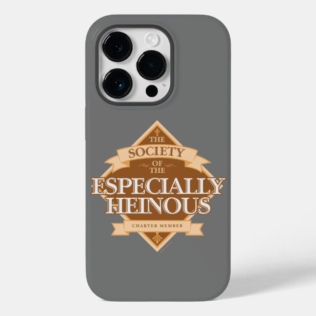 Society of The Especially Heinous Case-Mate iPhone Case (Back)