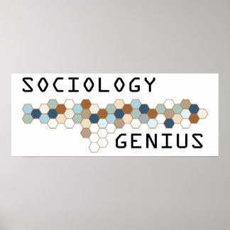 Sociology Genius Poster