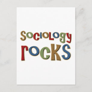 Sociology Rocks Postcard