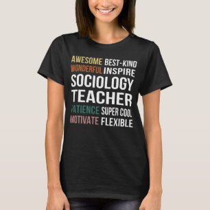 Sociology Teacher Appreciation T-Shirt