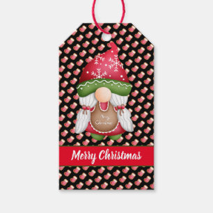 Sock Gnome Customise Colour and Text Gift Tags