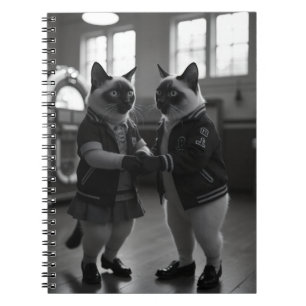 Sock Hop Kitties Notebook