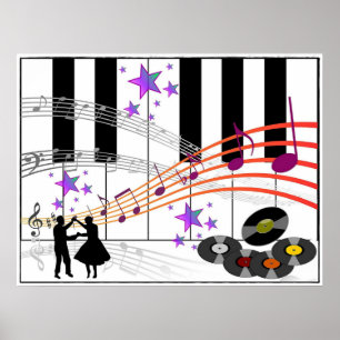 Sock Hop Nostalgia Poster