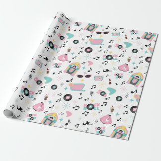 Sock Hop Wrapping Paper