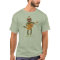 Sock Monkey Acoustic Guitar Basic T-Shirt