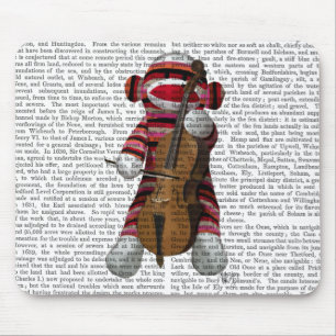 Sock Monkey and Cello Mouse Pad