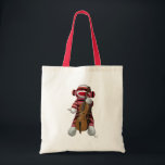 Sock Monkey and Cello Tote Bag<br><div class="desc">Children's</div>