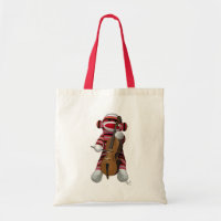 Sock Monkey and Cello