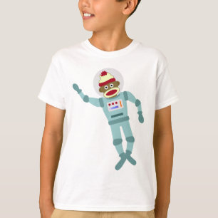 Sock Monkey Astronaut T-Shirt