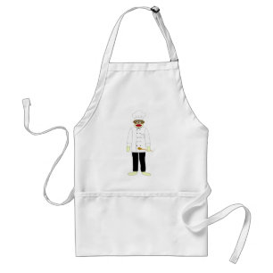 Sock Monkey Chef Standard Apron