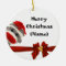 SOCK MONKEY CHRISTMAS FUN ORNAMENT PERSONALIZED