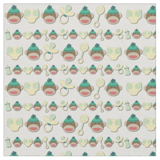 Sock Monkey Fabric