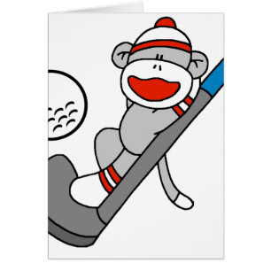 Sock Monkey Golf
