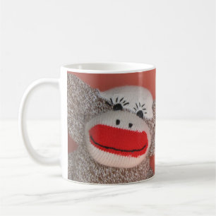 Sock Monkey "Good morning!" Coffee Mug