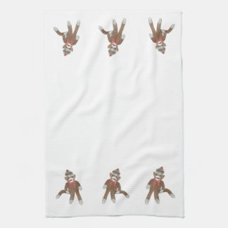 Sock Monkey MoJo Kitchen towel