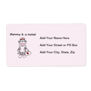 Sock Monkey Mummy Nurse T-shirts and Gifts
