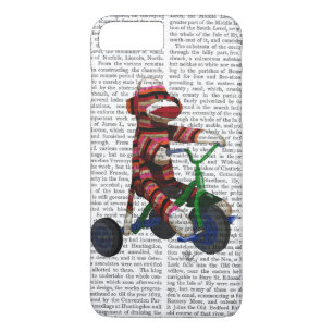 Sock Monkey on Tricycle iPhone 8 Plus/7 Plus Case