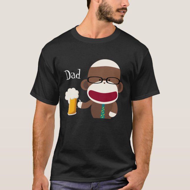 Sock Monkey Papa Shirt (Front)