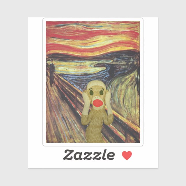 Sock Monkey Scream (Sheet)