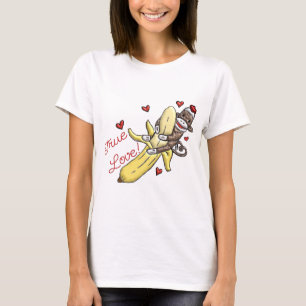 Sock Monkey Valentine Merchandise T-Shirt